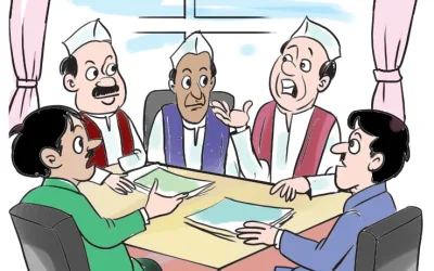 चकबंदी हेतु मा० मंत्री जी के साथ दूसरी बैठक